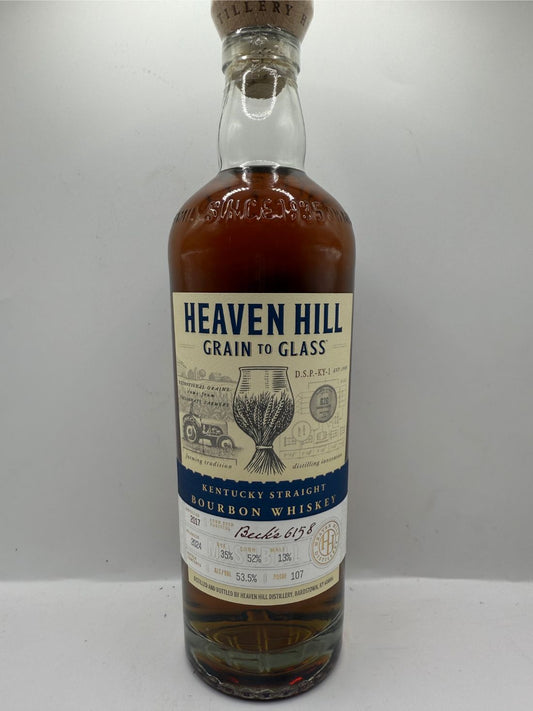 Heaven Hill Grain to Glass Bourbon Whiskey