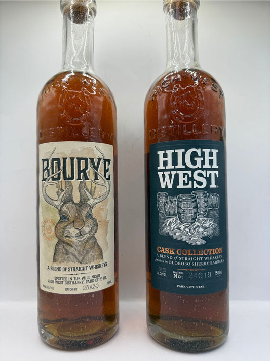 High West 2025 Bourye and High West Oloroso Sherry Finished Bourbon - October 2025 VIP Kit