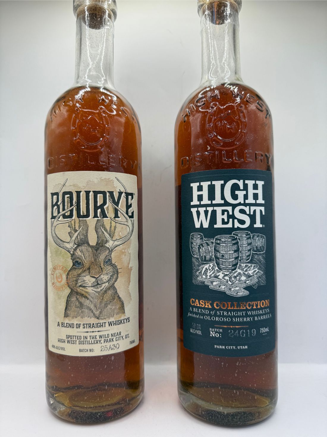 High West 2025 Bourye and High West Oloroso Sherry Finished Bourbon