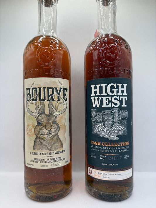 High West 2025 Bourye and High West Petite Sirah Finished Bourbon - October 2025 VIP Kit