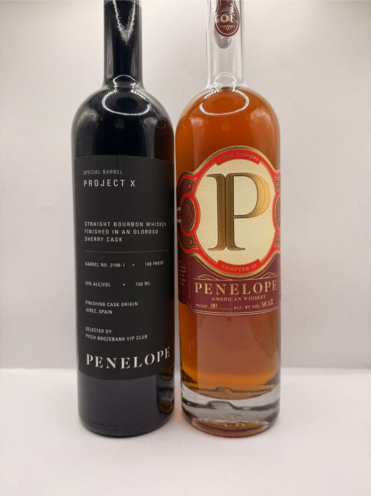 PITCH Penelope Project X Oloroso Finished Single Barrel Bourbon, Penelope Cigar Batch 01