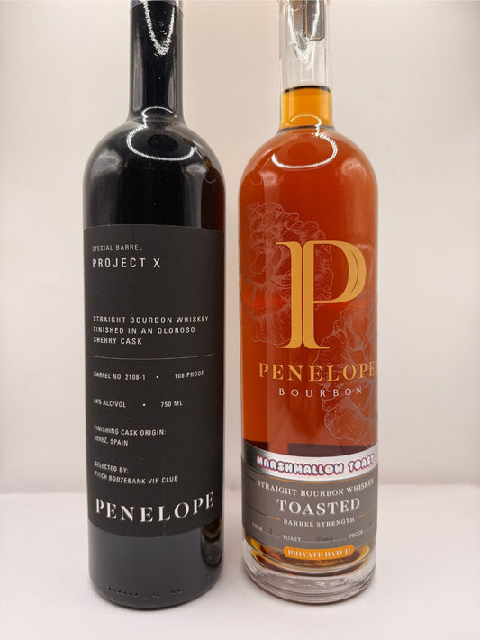 PITCH Penelope Project X Oloroso Finished Single Barrel Bourbon, Penelope Marshmallow Toast