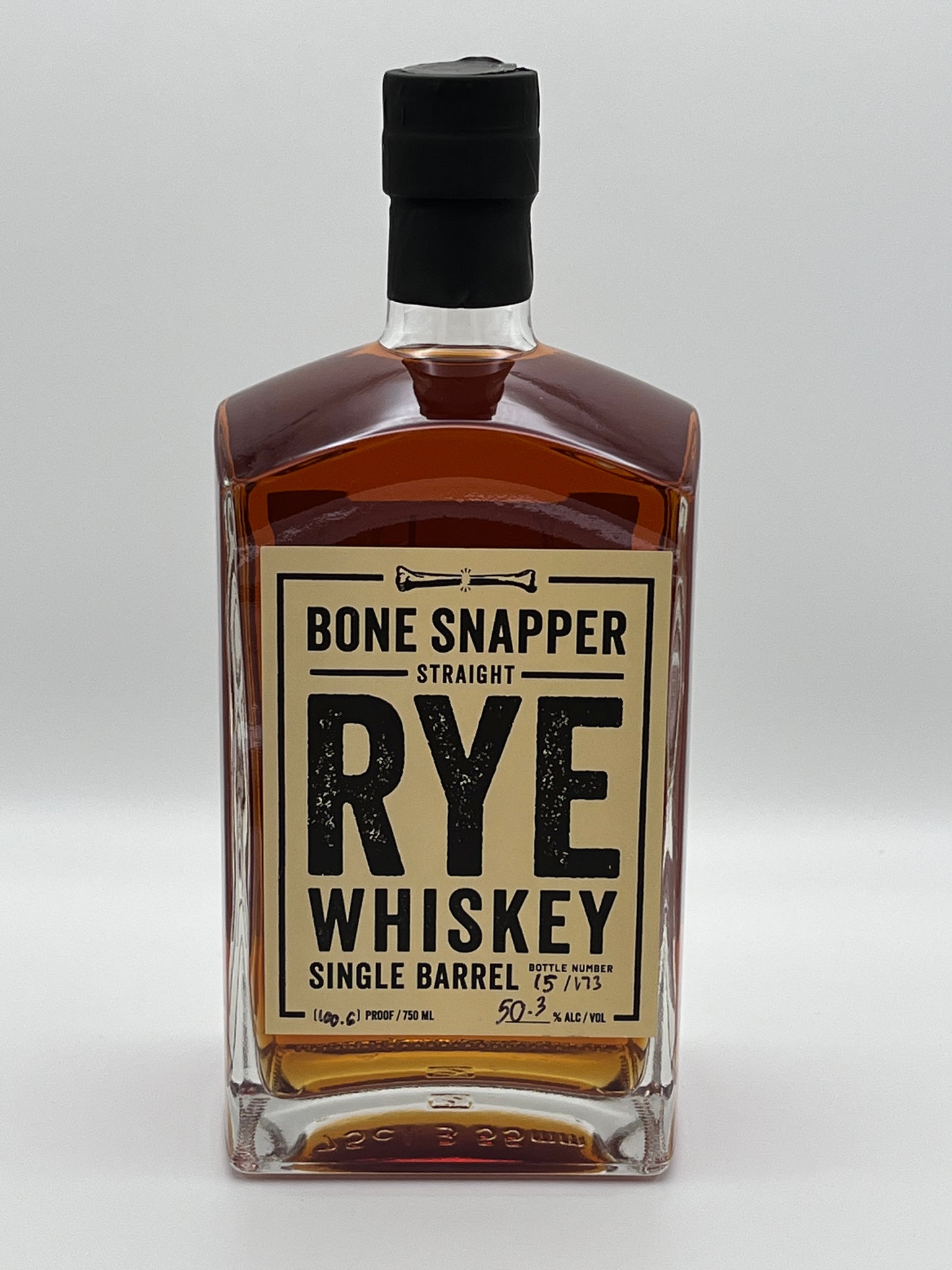 Bone Snapper Rye Whiskey Single Barrel