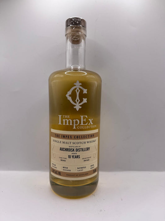 The Impex Collection Auchroisk Distillery 10 year Single Malt