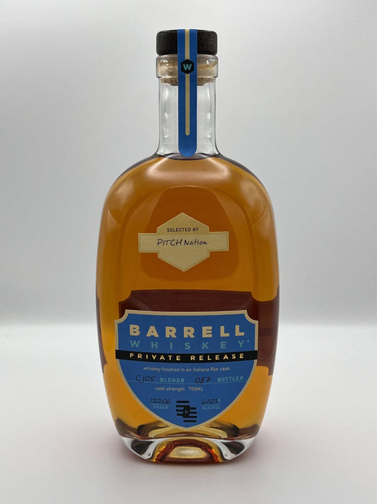 PITCH Barrell Craft Spirits Private Release Whiskey