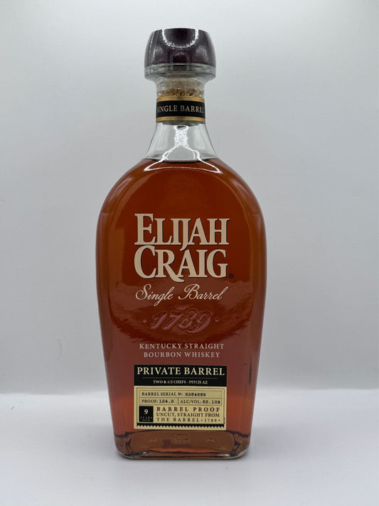 PITCH/Liqour Vault Elijah Craig Single Barrel 9 year Bourbon.
