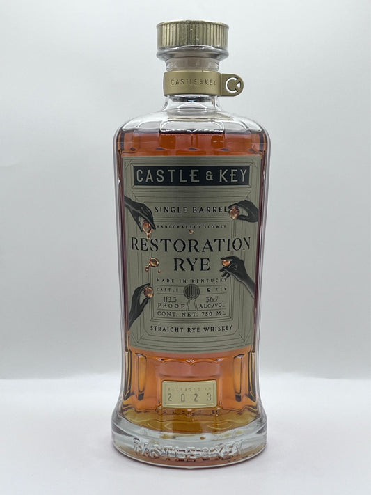 PITCH/ Liqour vault Castle & Key Restoration Rye Whiskey