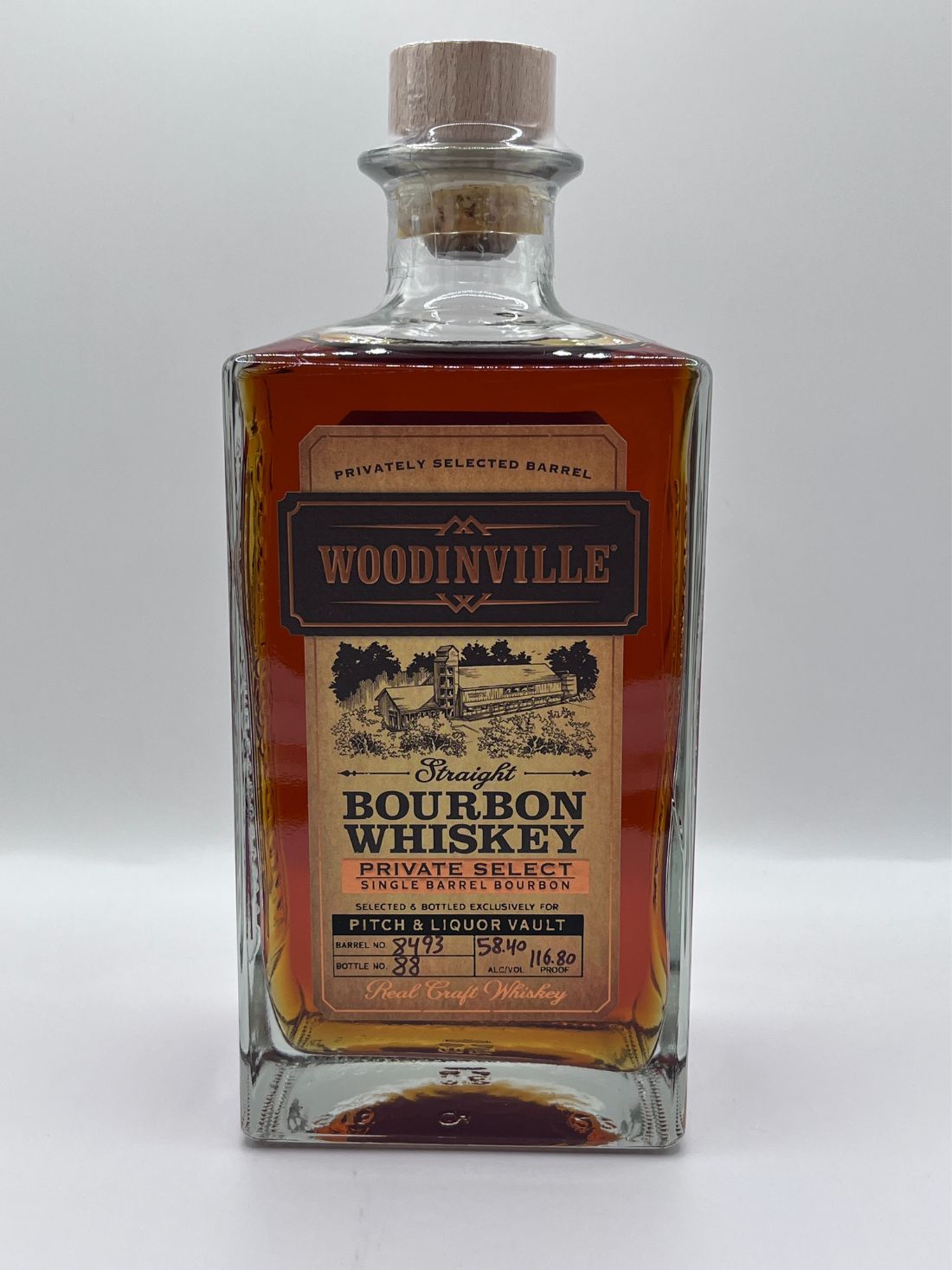 Pitch/Liqour Vault Woodinville Bourbon