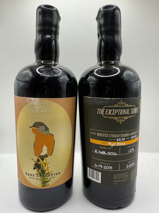 Rare Character Exceptional Series Arizona State 9 year 8 mo Single Barrel Wheated Bourbon