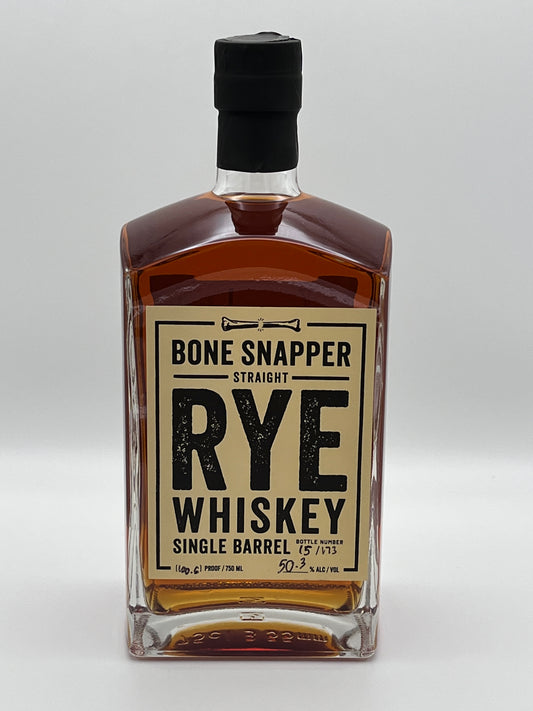 Bone Snapper Rye Whiskey Single Barrel