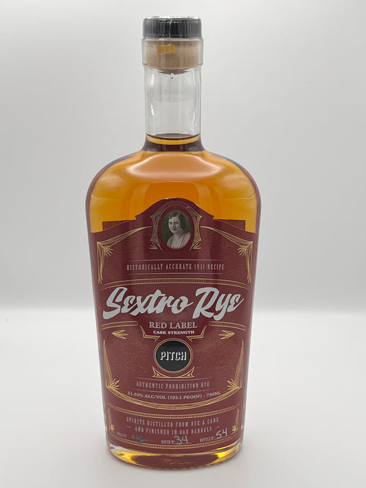 Sextro Rye Cask Strength French Oak Single Barrel