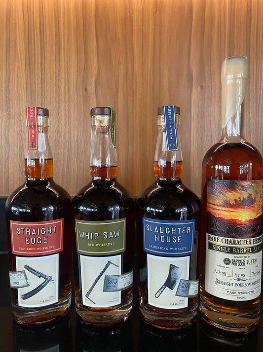 Rare Character 'BFG/PITCH' Straight Bourbon Whiskey